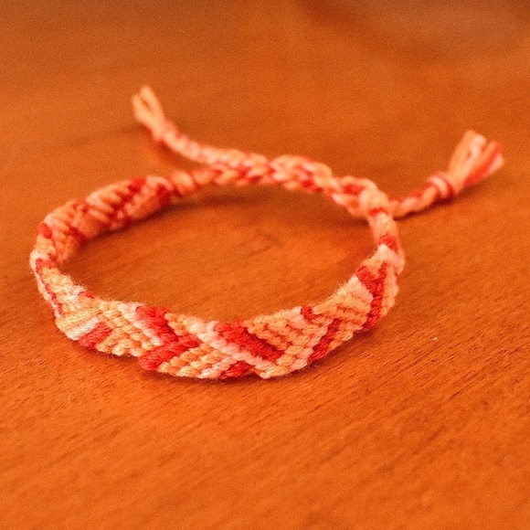 Handmade Jewelry - 10/ $25Pastel Fire Woven Bracelet